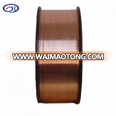 copper coated mild steel welding wire G3Si1  1.0mmX15kg D270 plastic spool